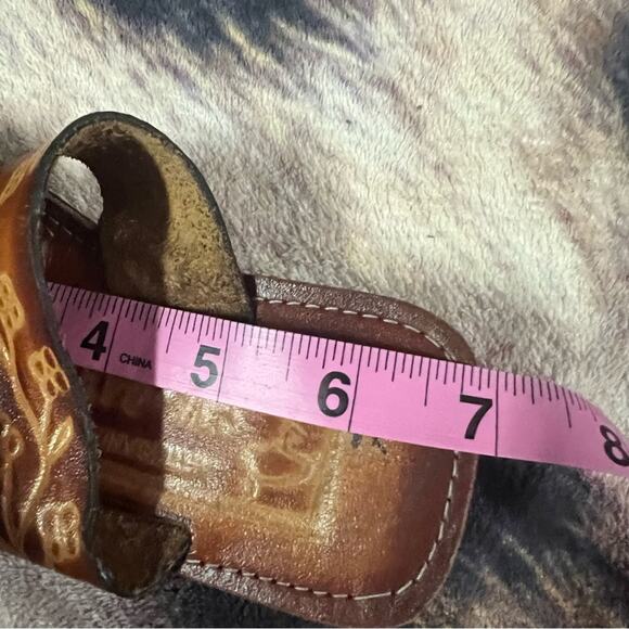 Artesanias Sal-Gar Handmade in Mexico Huaraches Sandals Little Kid Size 7 - Picture 9 of 10